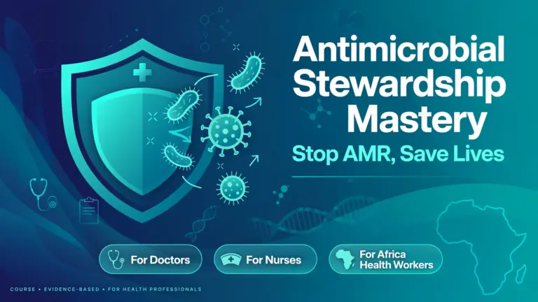 Antimicrobial Stewardship Mastery: Stop AMR, Save Lives + MOH-CPD Certified
